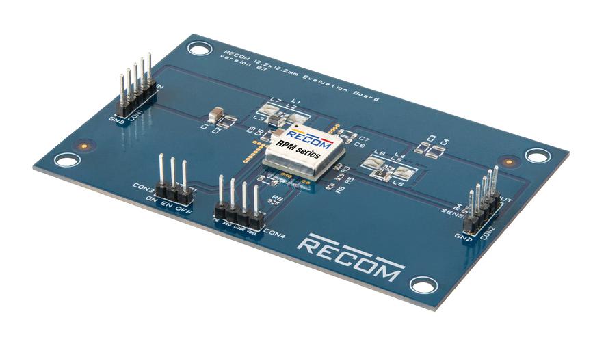 Recom Power Rpm3.3-1.0-Evm-1 Evaluation Module, Buck Regulator