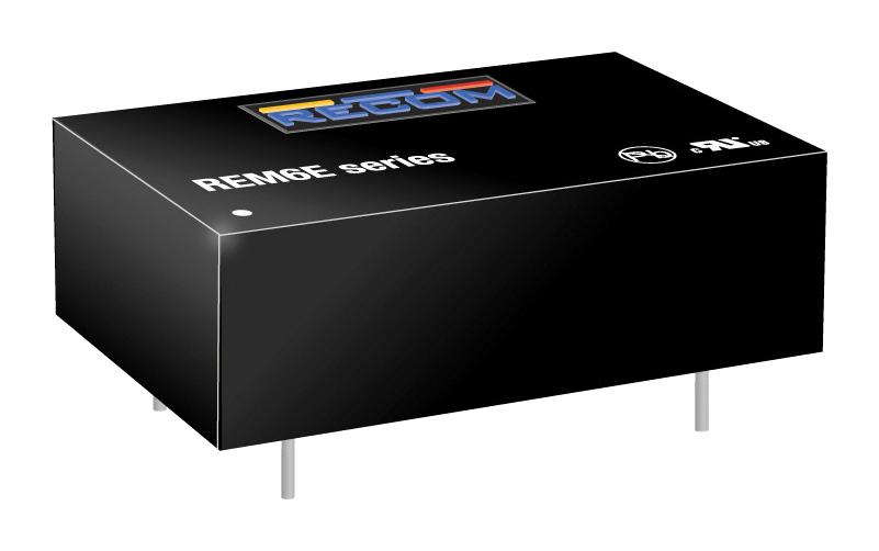 Recom Power Rem6E-1212S/r8/a Dc-Dc Converter, 12V, 0.5A