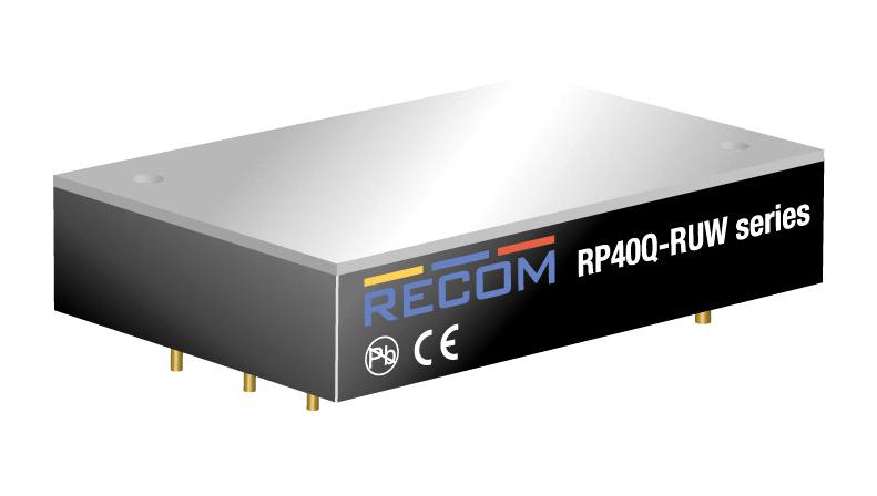 Recom Power Rp40Q-11024Sruw/p Dc-Dc Converter, 24V, 1.67A