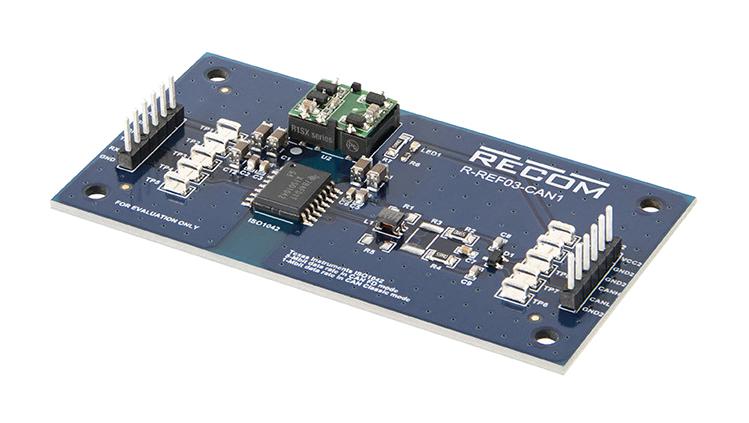 Recom Power R-Ref03-Can1 Reference Design Board, Can Transceiver