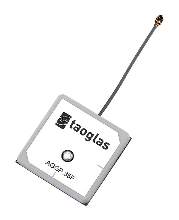 Taoglas Aggp.35F.07.0060A Rf Antenna, Patch, 1.61Ghz, I-Pex Conn