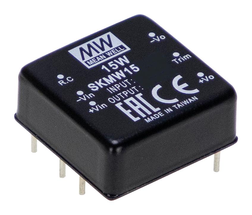 Mean Well Skmw15G-05 Dc-Dc Converter, 5V, 3A