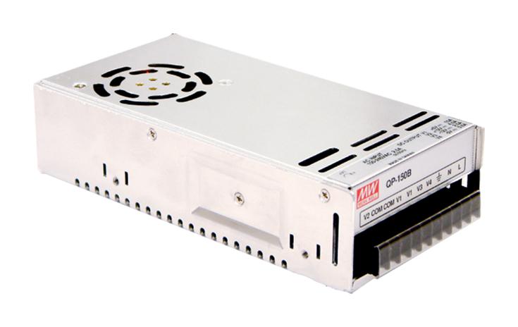 Mean Well Qp-150B Power Supply, Ac-Dc, 4 O/p, 150W