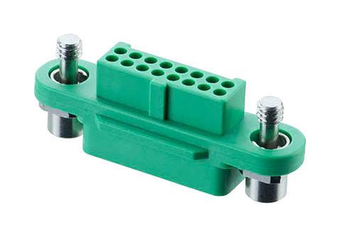 Harwin G125-2241696F1 Connector Housing, Rcpt, 16Pos, 1.25Mm