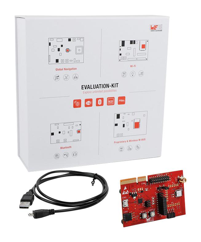 Wurth Elektronik 2611109021011 Eval Kit, Thetis-I 2.4Ghz Radio Module