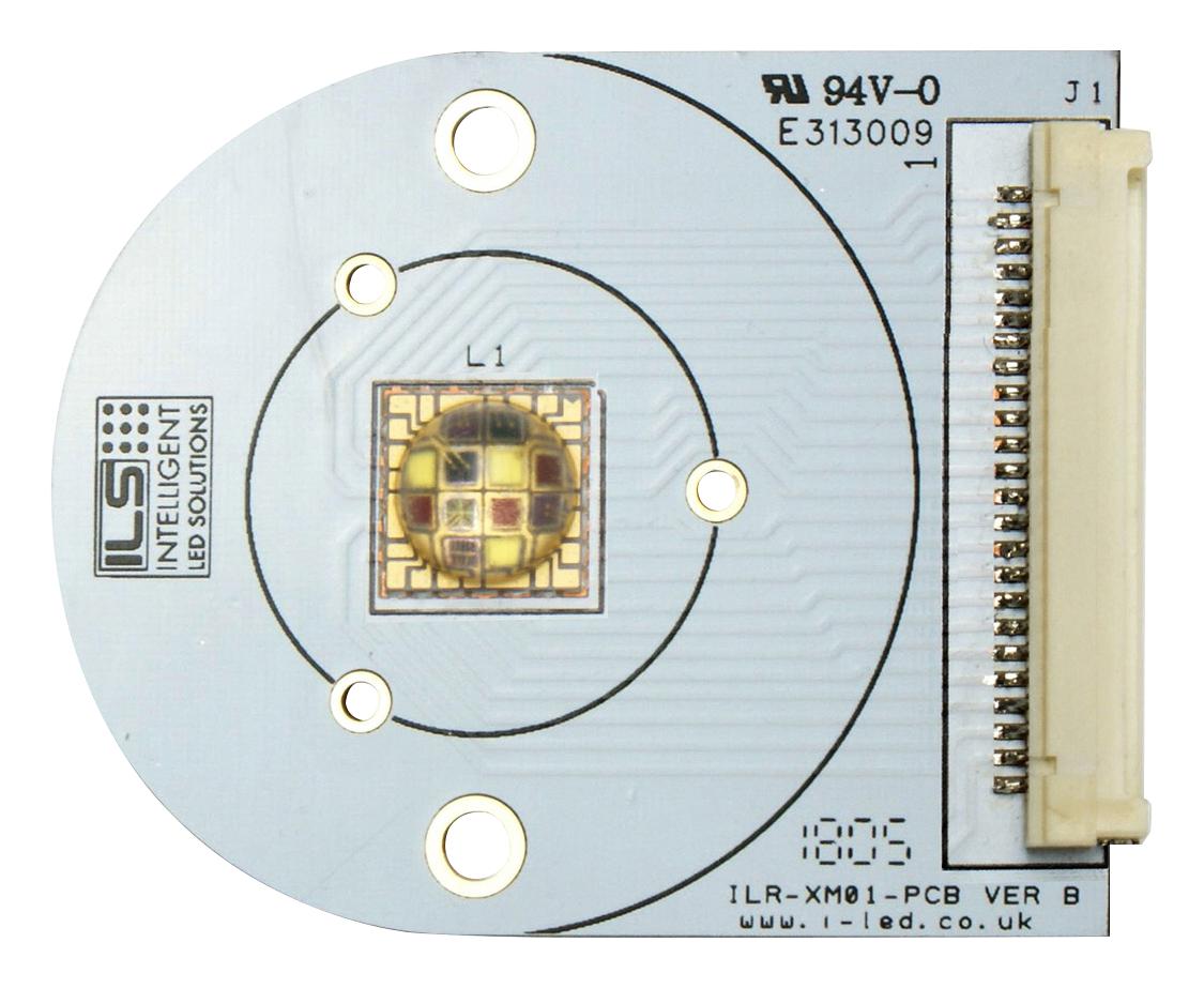 Intelligent Led Solutions Ilr-Xm01-004A-Sc201-Con25. Led Module, 12 Die White And Ir Array