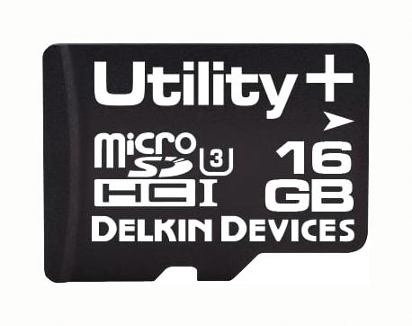 Delkin Devices S316Apgjp-U3000-3 Microsdhc Card, Uhs-1, Cls 10, 16Gb, Mlc