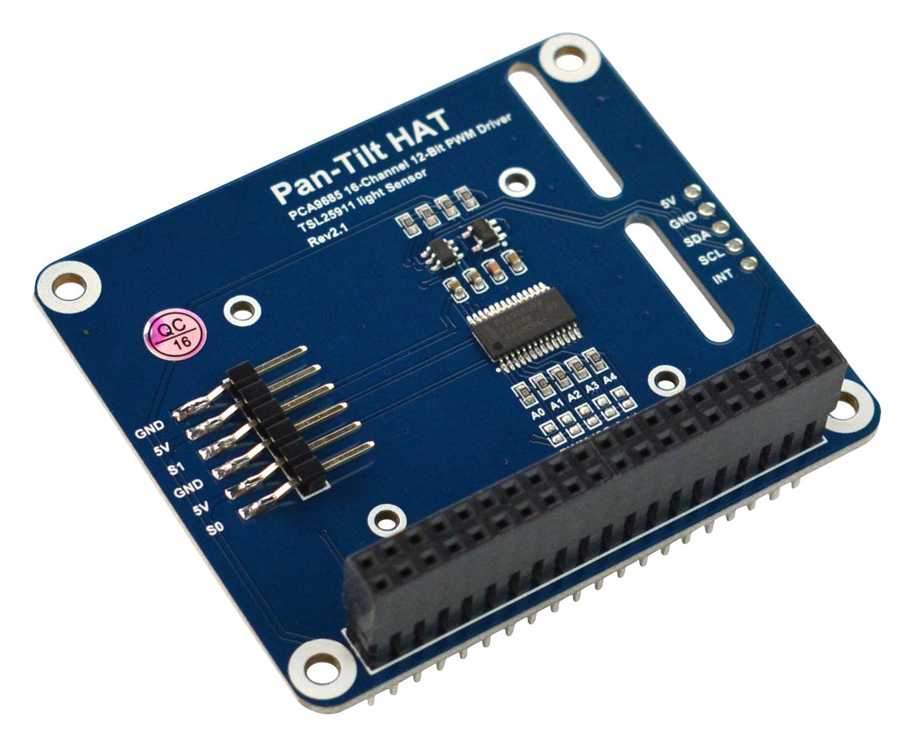 Dfrobot Fit0731 Embedded Daughter Board, Pan-Tilt Hat