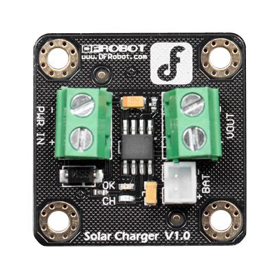 Dfrobot Dfr0264 Solar Lipo Charger, 3.7V