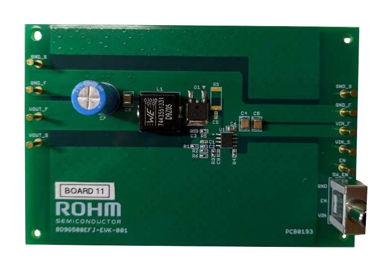 Rohm Bd9G500Efj-Evk-001 Evl Board, Bd9G500Efj, Buck Conv