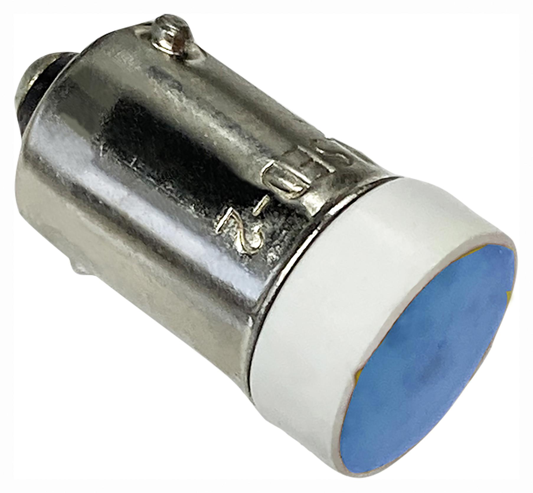 Idec Lsed-2Sn Small Led Indicator, Blue, 24V, Ba9S/13