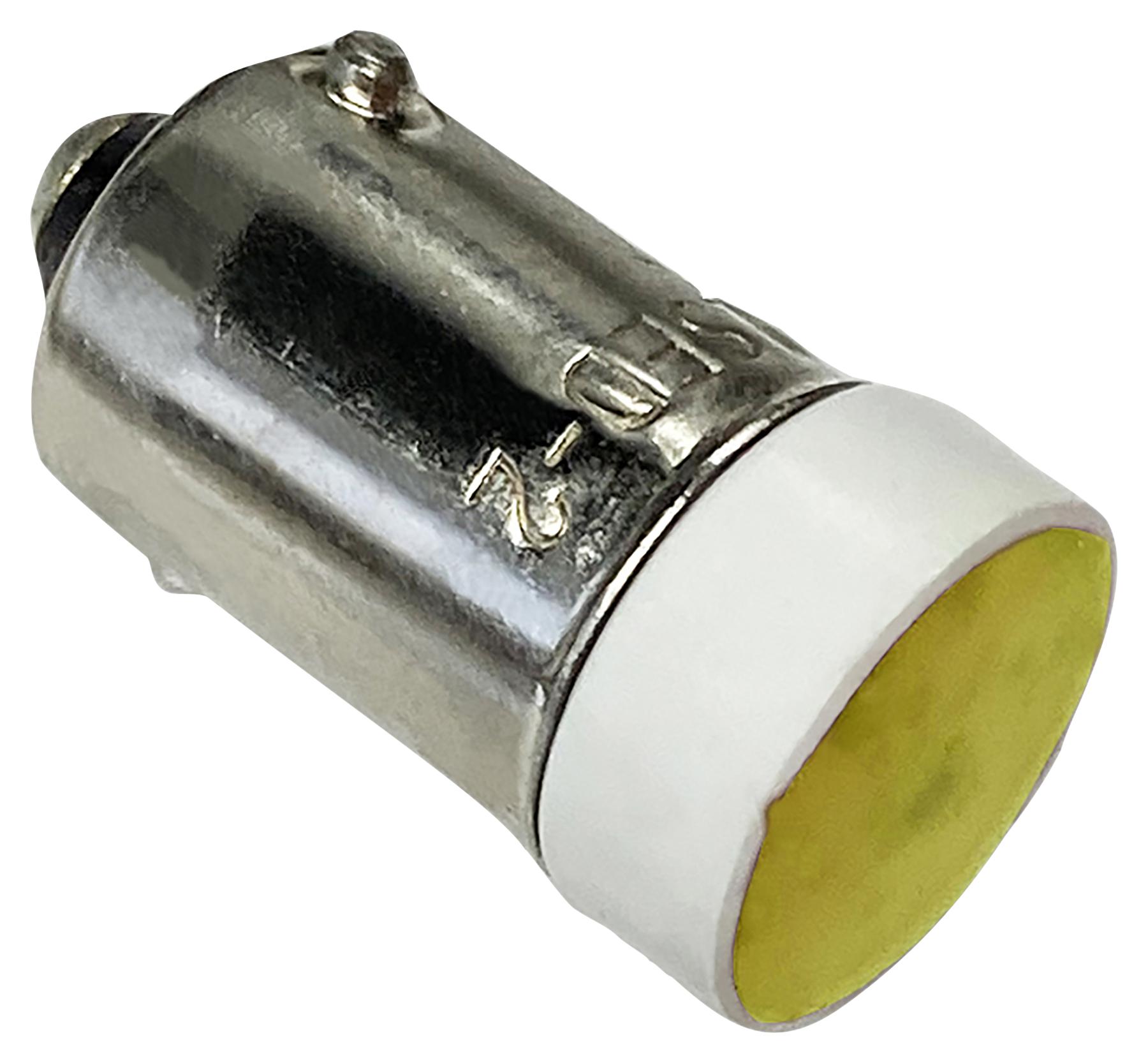 Idec Lsed-2Yn Small Led Indicator, Yel, 24V, Ba9S/13