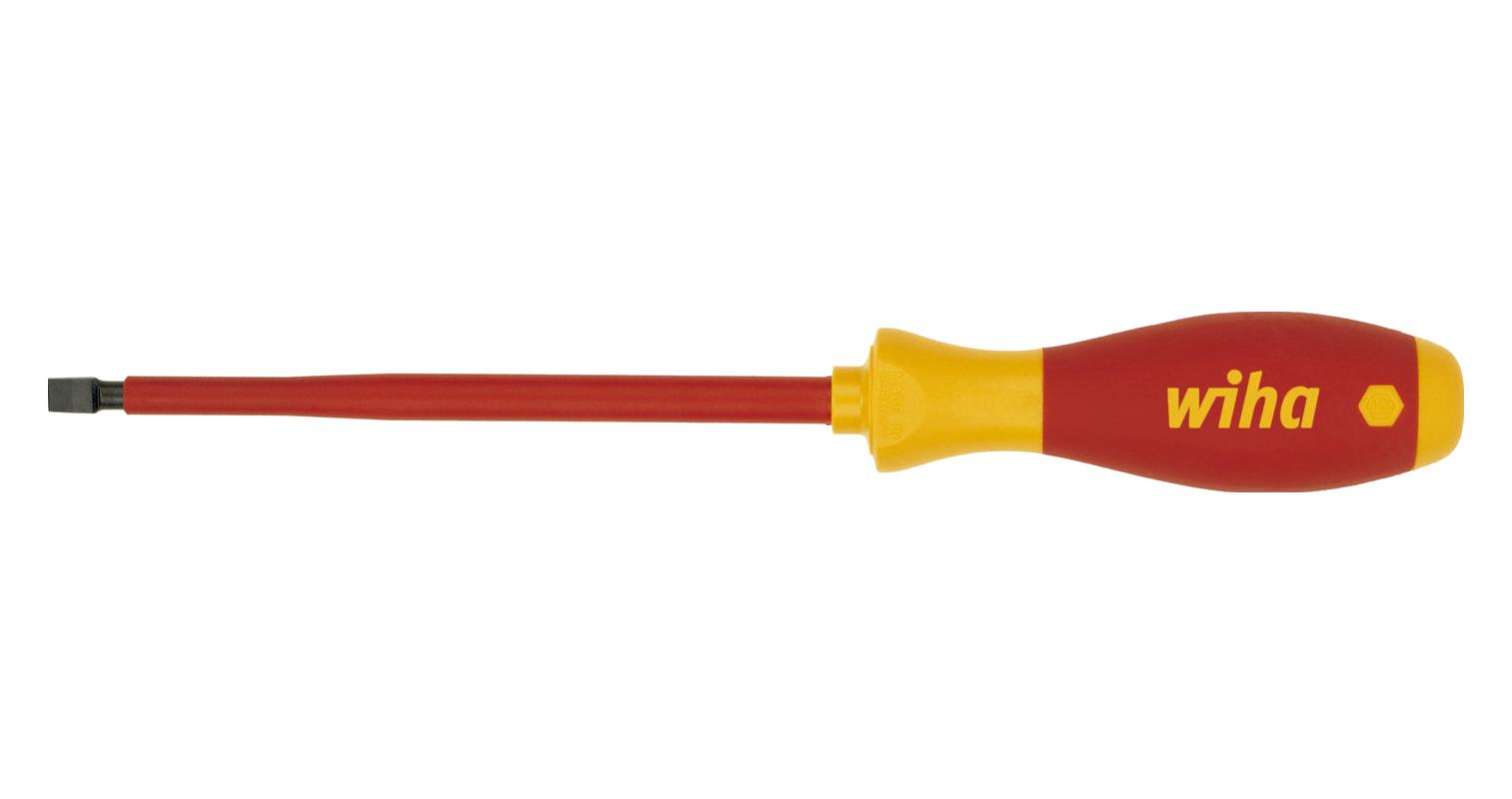 Wiha 00821 Screwdriver, Slotted, 3Mm, 100Mm, 204Mm