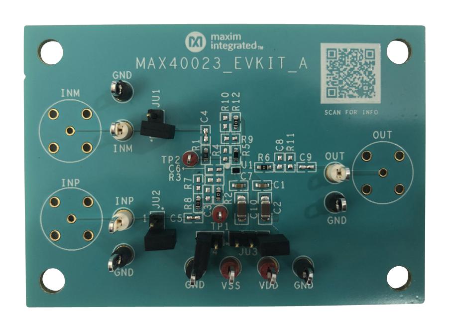 Analog Devices Max40023Evkit# Evaluation Kit, Operational Amplifier