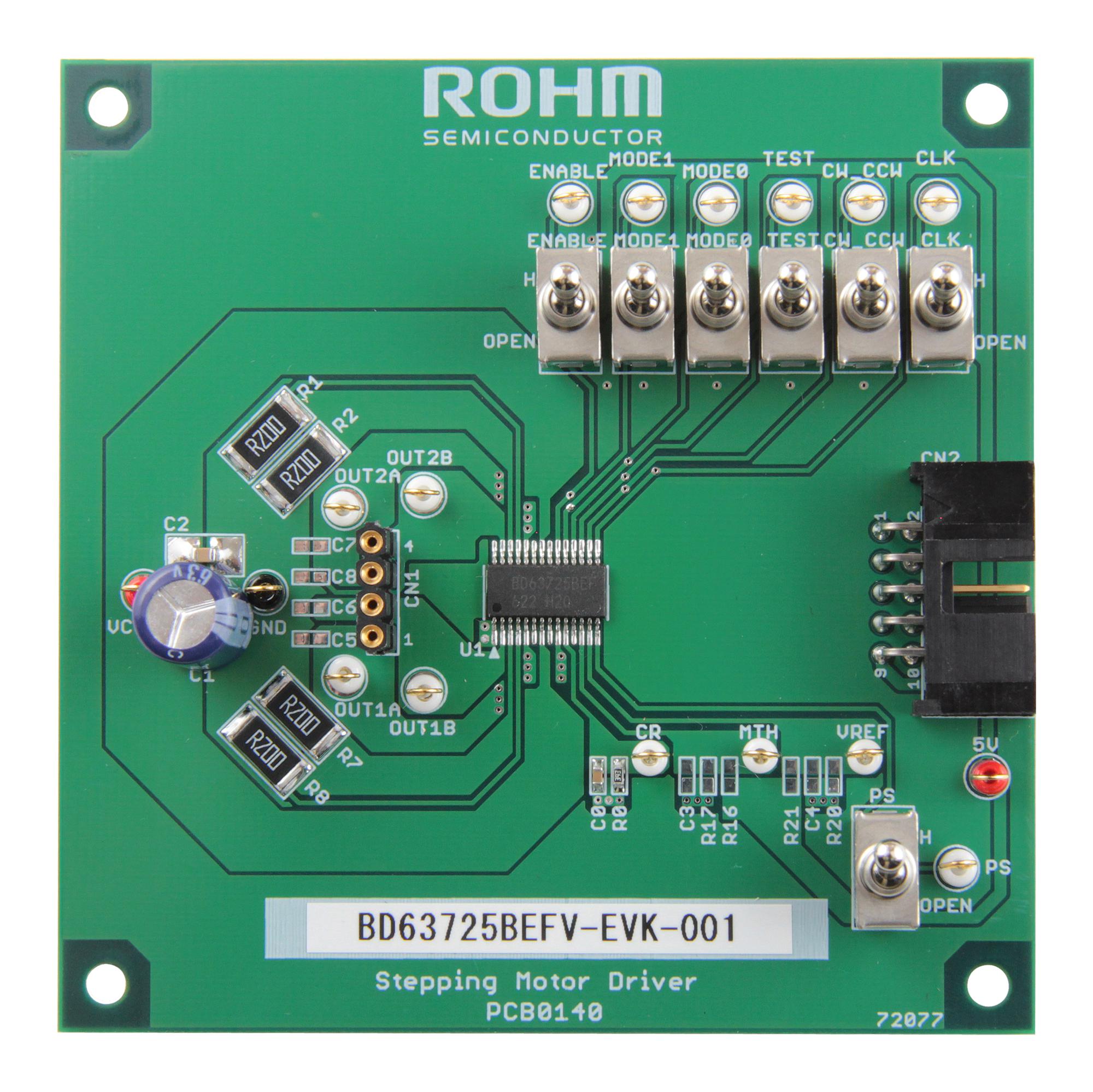 Rohm Bd63725Befv-Evk-001 Eval Board, Stepper Motor Driver