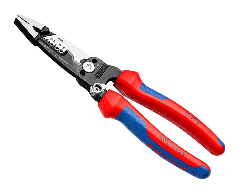 Knipex 13 72 8 Wire Stripper, 20-10Awg, 200Mm