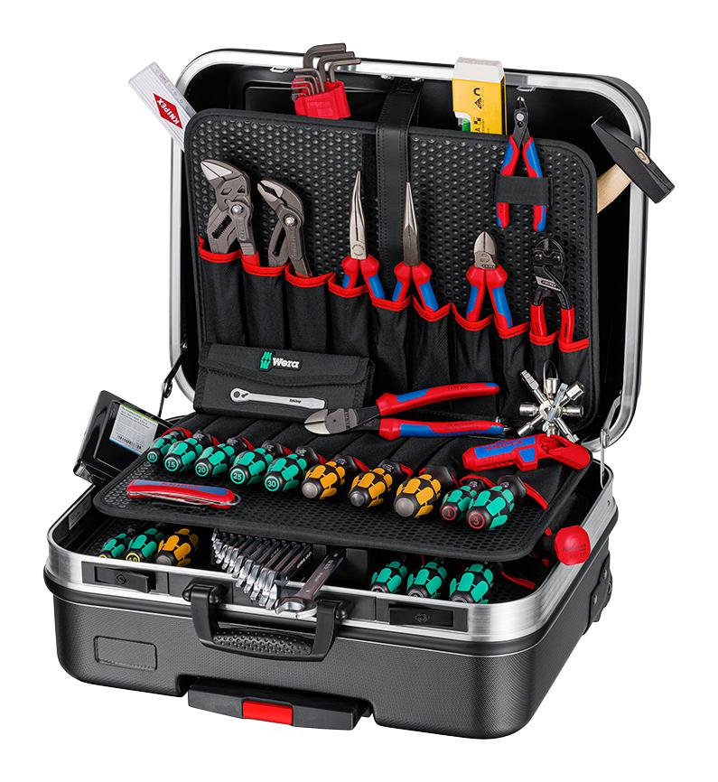 Knipex 00 21 06 M Tool Case, Big Basic Move Mechanic, 90Pc