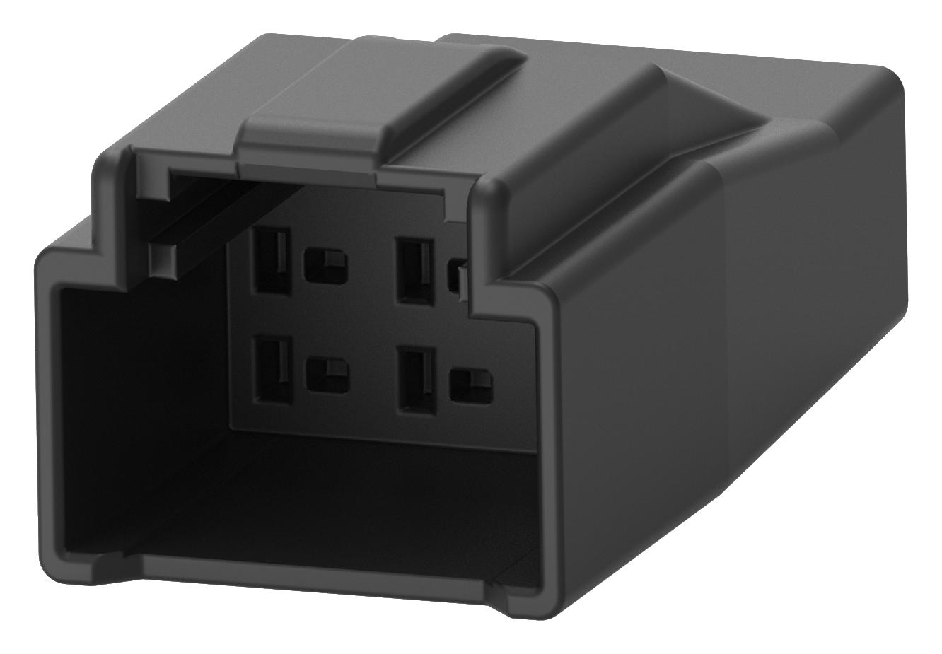 Te Connectivity 2-2366600-6 Connector Housing, Rcpt, 6Pos, 2Mm