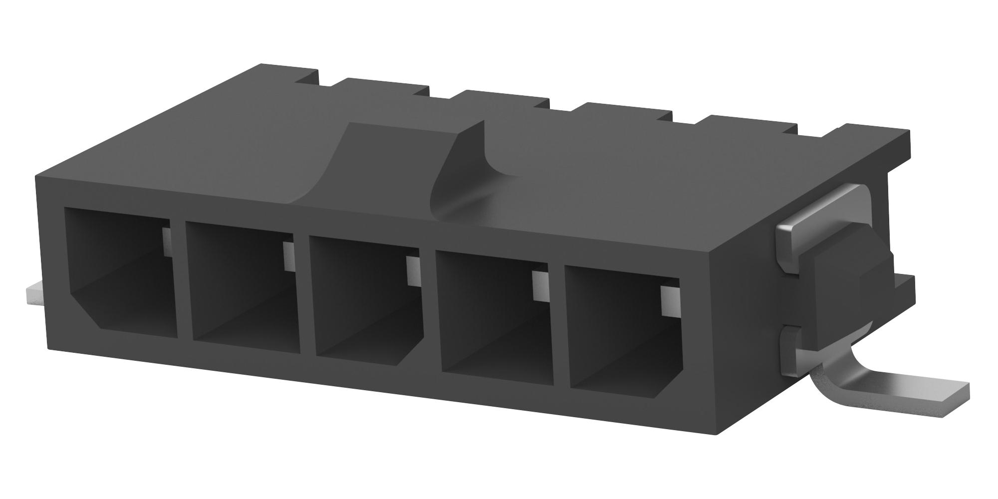 Amp - Te Connectivity 2-1445057-5 Conn, R/a Header, 5Pos, 1Row, 3Mm