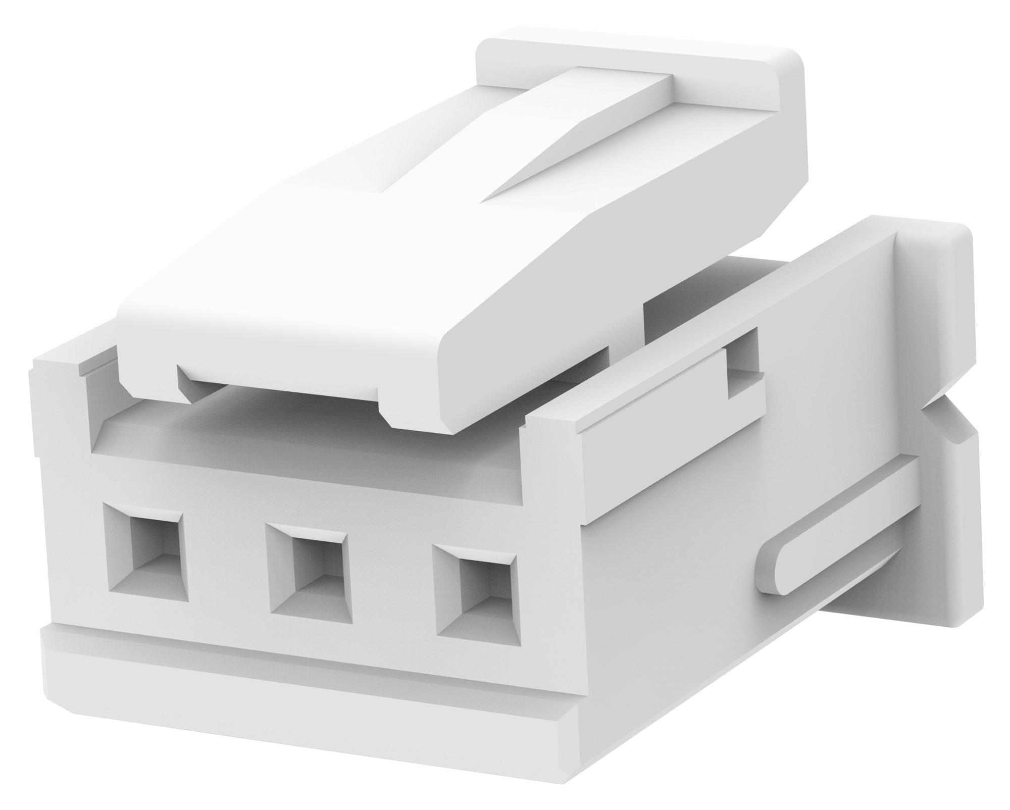 Te Connectivity 1969442-3 Connector Housing, Rcpt, 3Pos, 2.5Mm