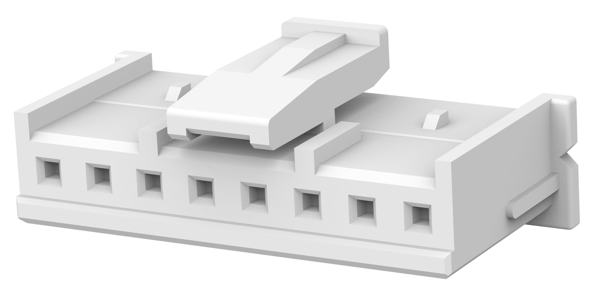 Te Connectivity 1969442-8 Connector Housing, Rcpt, 8Pos, 2.5Mm