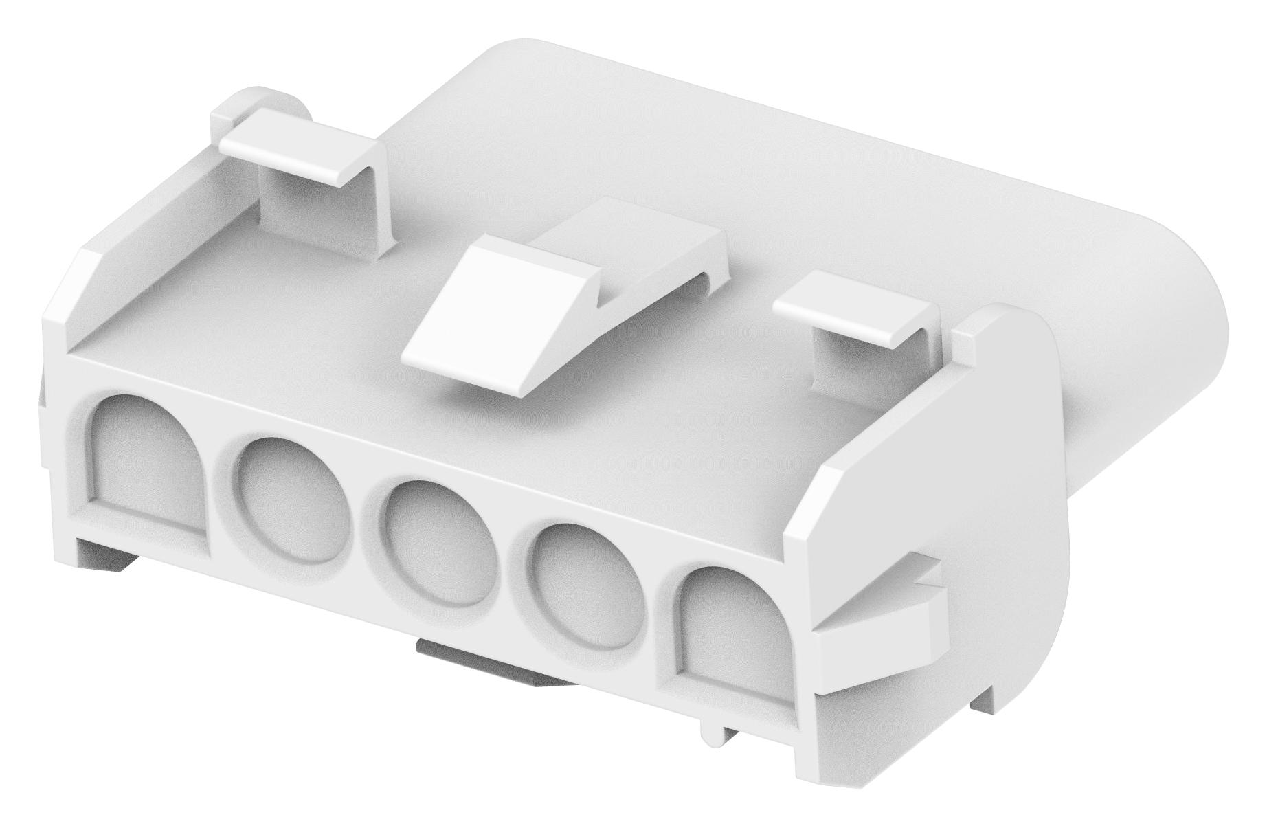 Amp - Te Connectivity 350810-2 Connector Housing, Rcpt, 5Pos, 6.35Mm