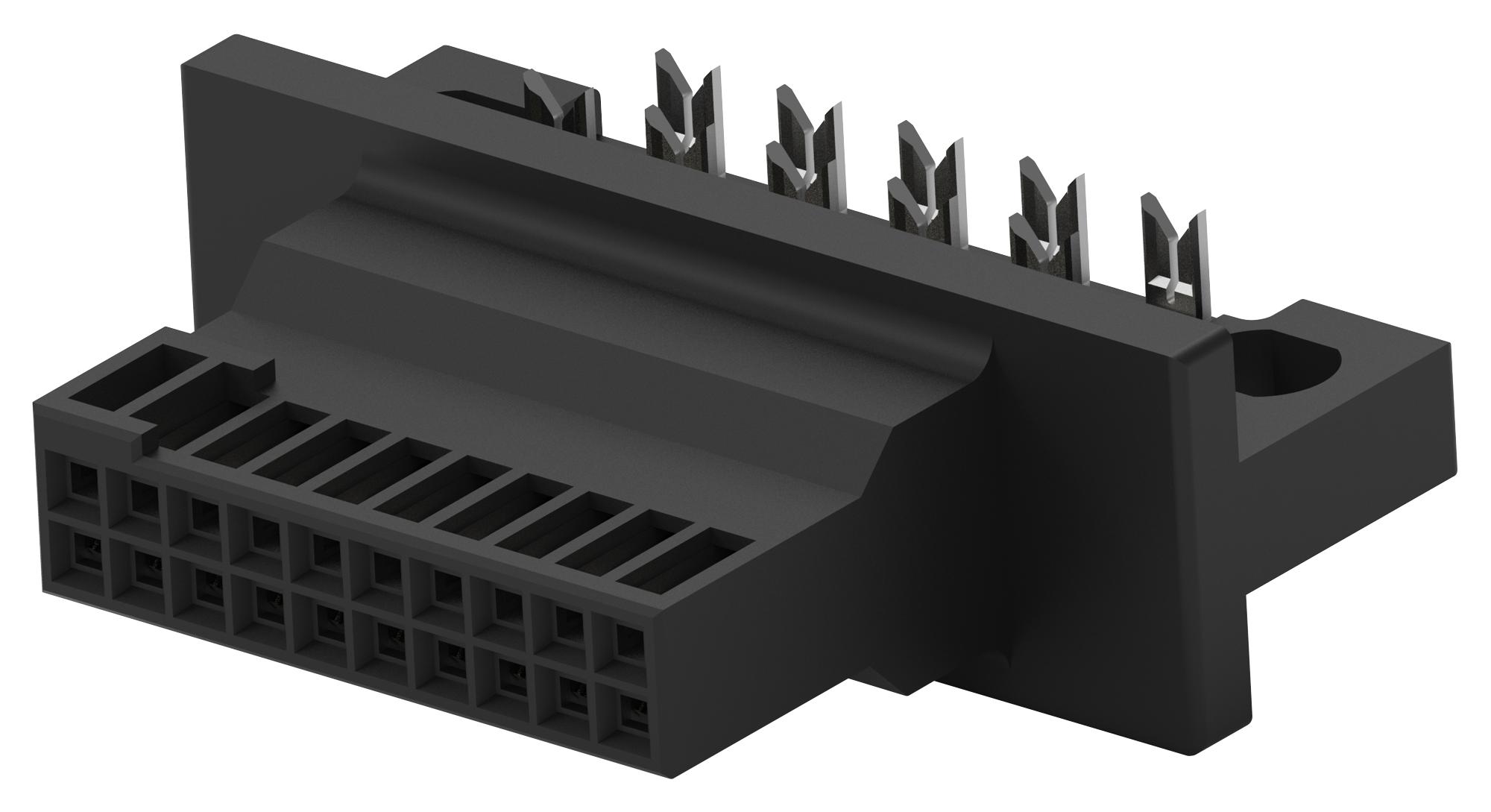 Amp - Te Connectivity 5-104893-2 Idc Conn, Rcpt, 20Pos, 2Row, 1.27Mm