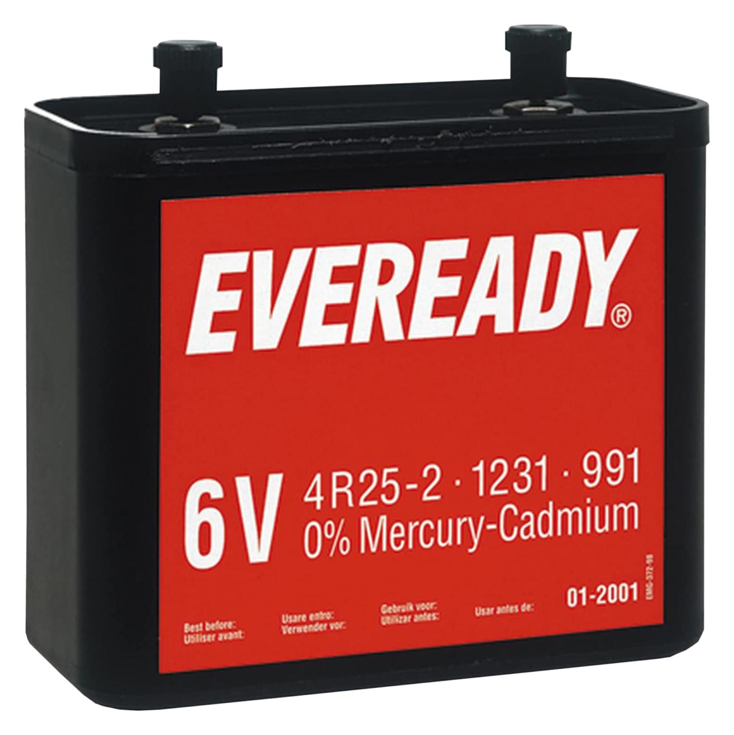 Eveready E300771000. 991/4R25-2 Vp