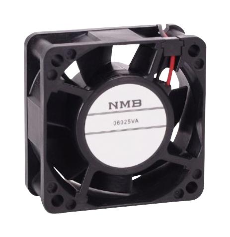 Nmb Technologies 06025Va-24M-Aa-00 Dc Axial Fan, Ball, 24Cfm, 0.09A, 24V