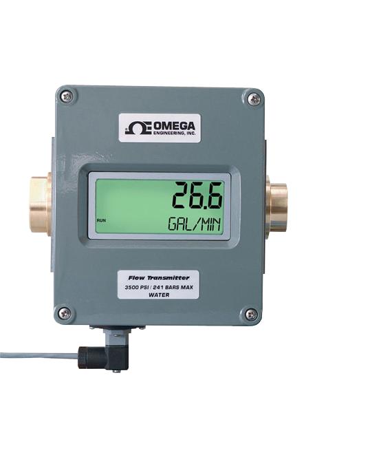 Omega Flr6750D-Bspp Flowmeter, 50Cfm, 1000Psi, 1/2 Bspp