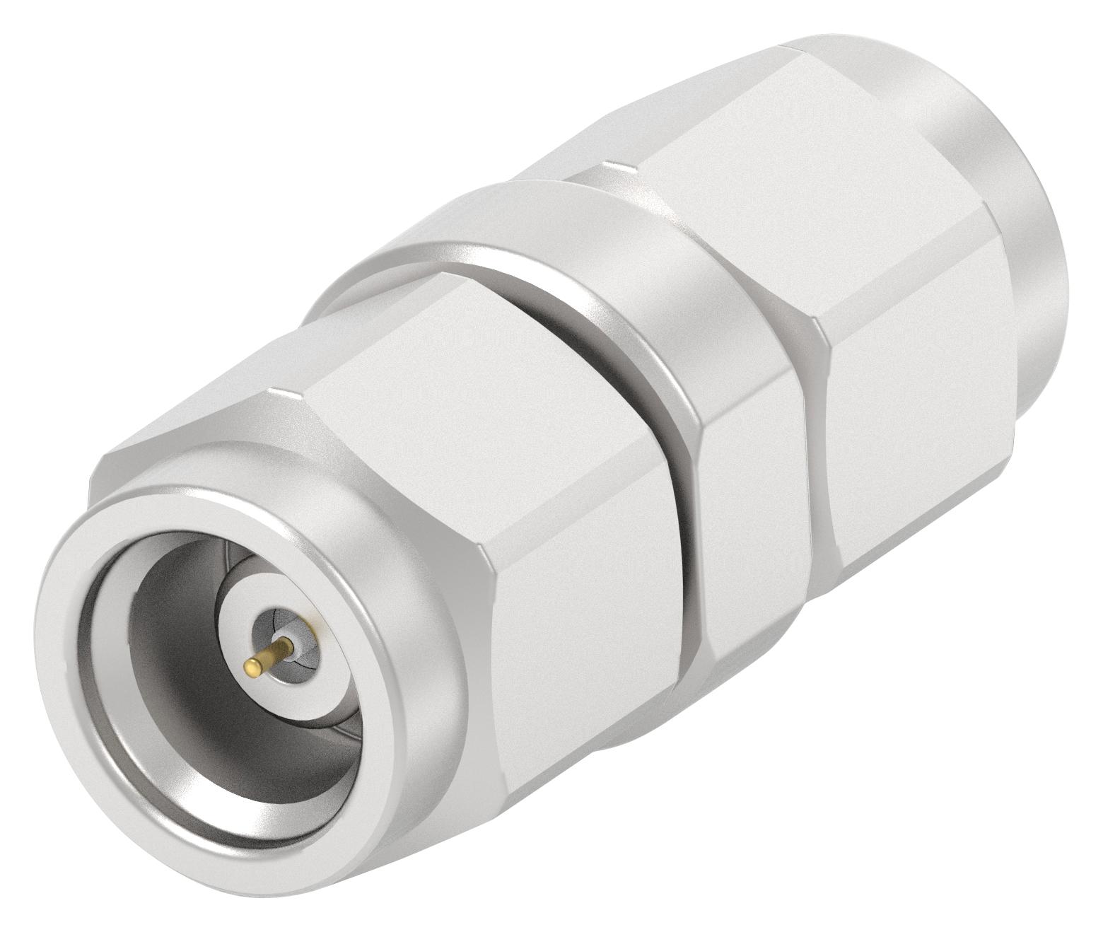 Te Connectivity 2081773-1 Rf Adapter, 1Mm Plug-Plug, 50 Ohm