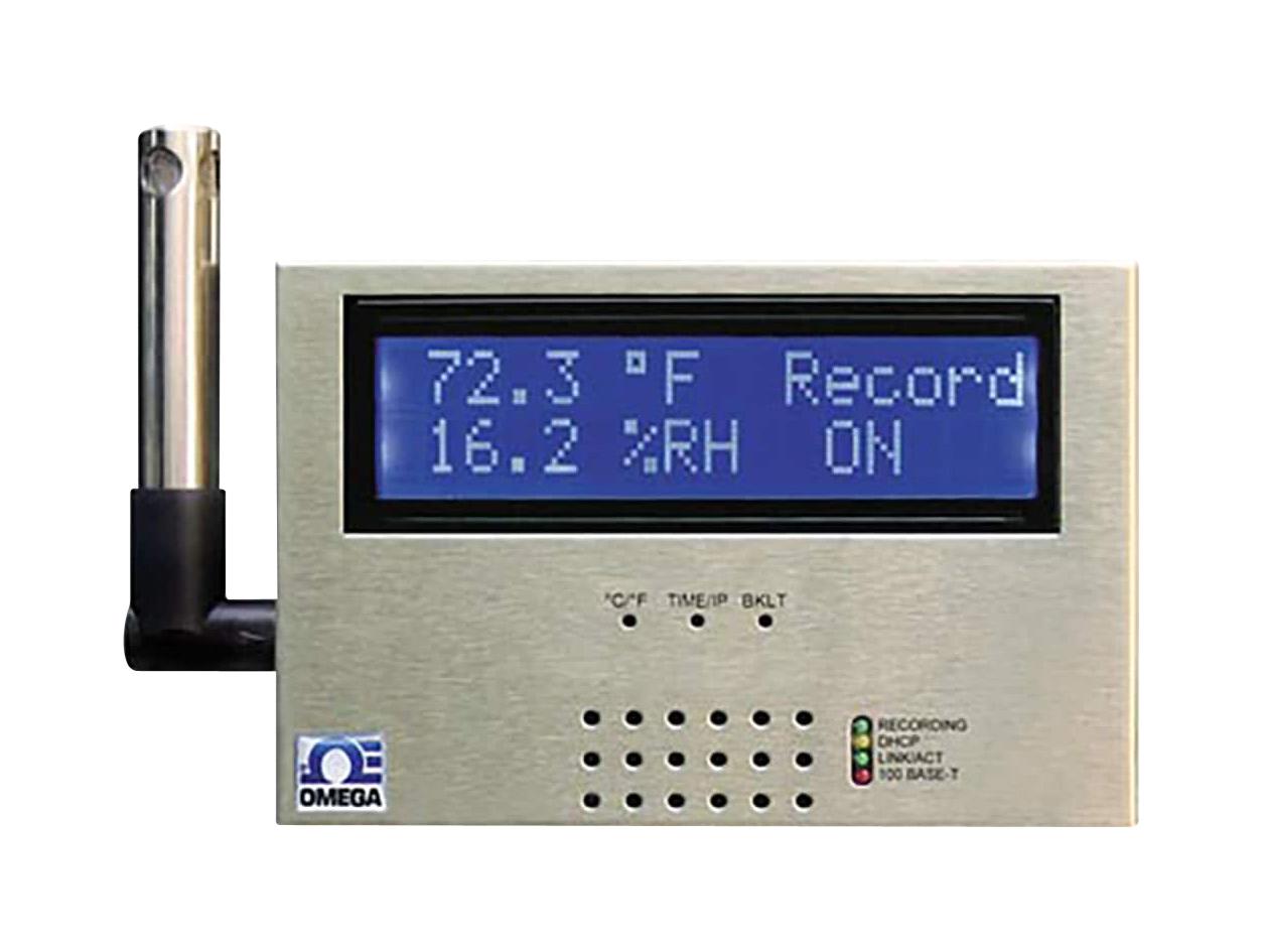 Omega Isd-Th-5 Data Logger,temp, Humidity, Over An Ethr