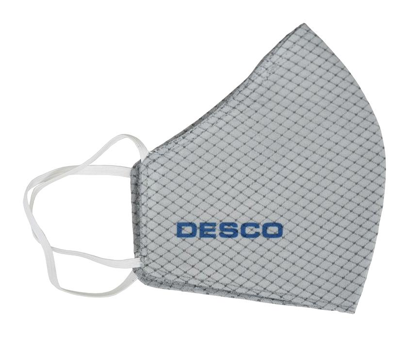 Desco 97555 Facemask, Static Dissipative, Grey, L-Xl