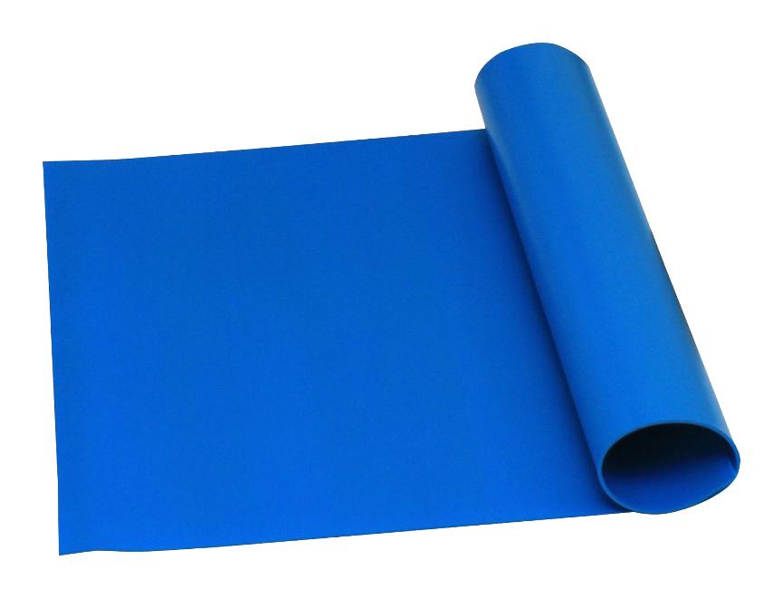 Desco Europe / Vermason 80480 Mat Roll, Dissipative, 1.2Mx15.2 M, Blue