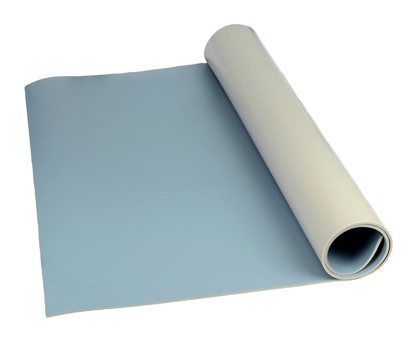 Scs 82A4 Mat Roll, Dissipative, 4' X 50', Blue