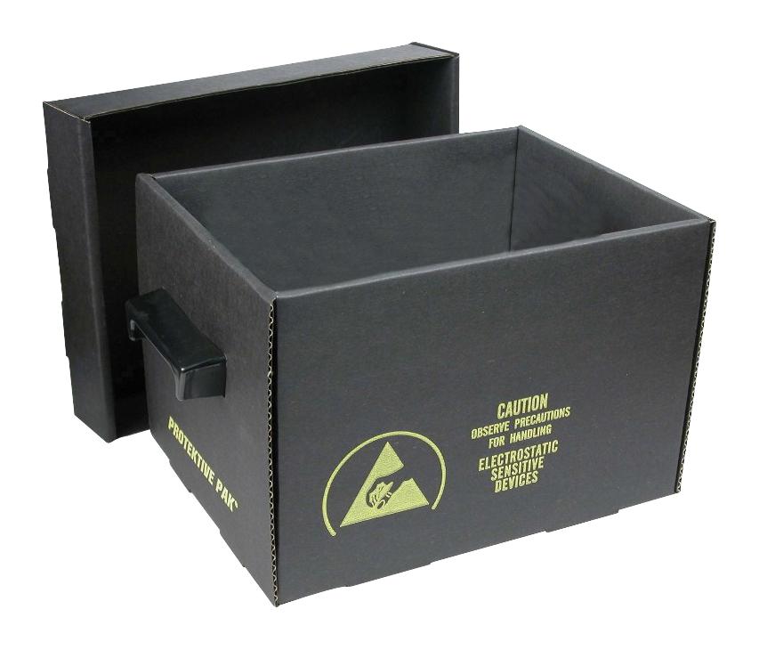 Protektive Pak 37560 Antistatic Box, 14.13 X 12.5 X 13.5