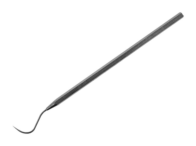 Menda 35623 Probe, 133Mm, 23Mm, 0.508Mm, Curved