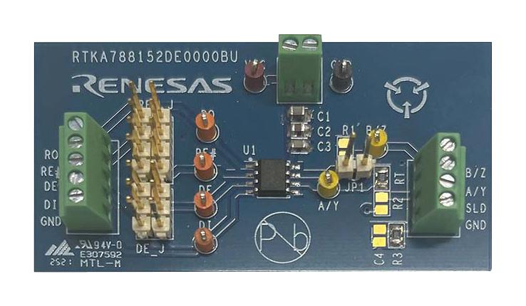 Renesas Rtka788152De0000Bu Evaluation Board, Rs485 Transceivers