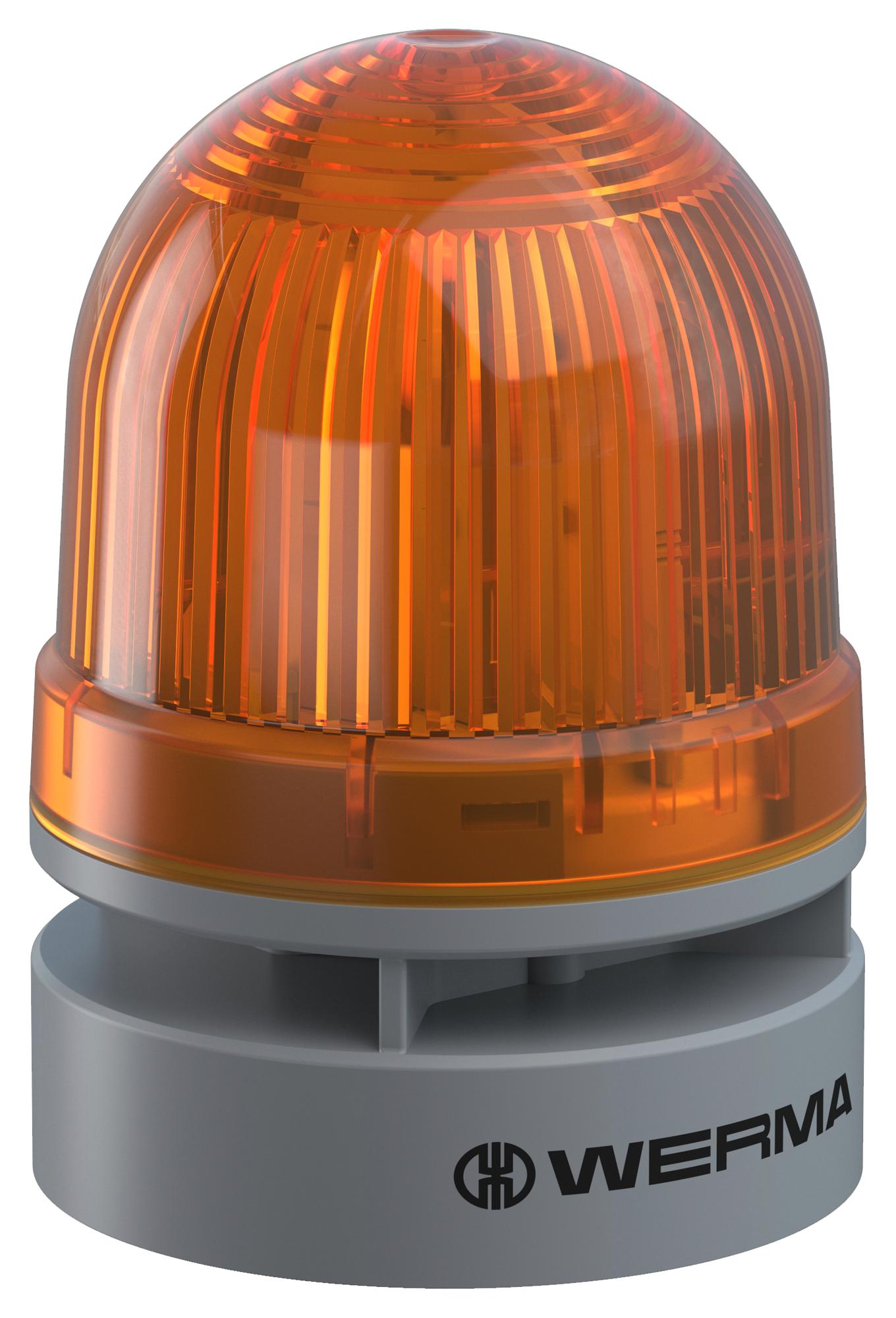 Werma 46031060 Beacon, Twinlight, Yellow, 95Dba, 230Vac