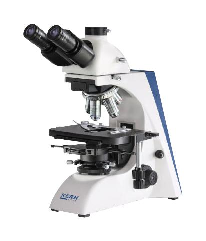 Kern Obn 158 Microscope, Trinocular, 4X/10X/40X/100X