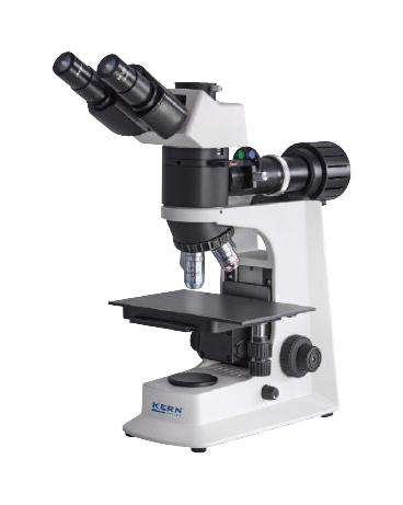 Kern Okm 173 Microscope, Trinocular, 5X/10X/20X/40X