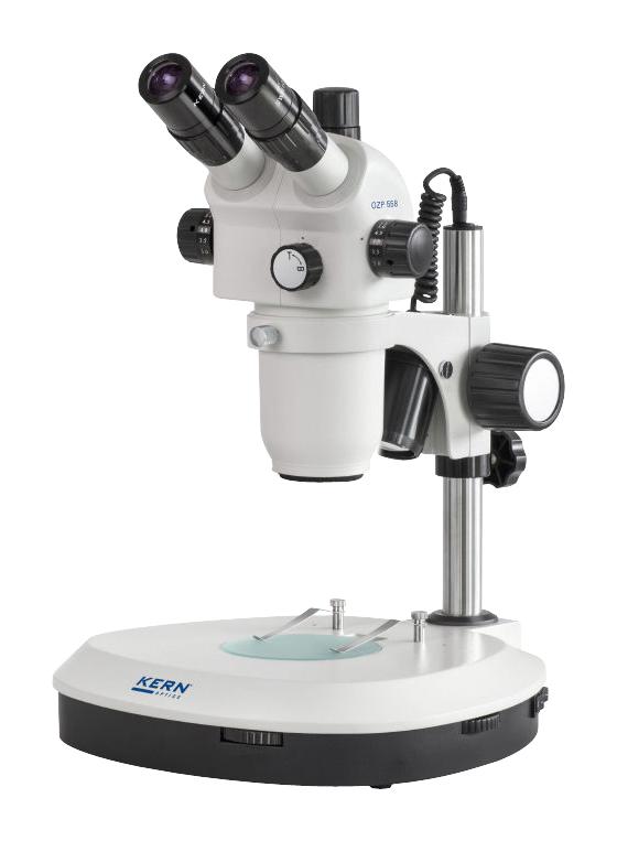 Kern Ozp 558 Microscope, Trinocular, 0.6X-5.5X