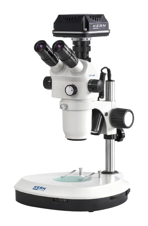 Kern Ozp 558T241 Microscope, Trinocular, 0.6X-5.5X