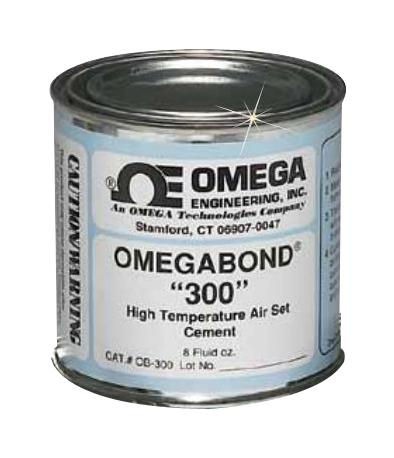 Omega Ob-300 Air Set Cement, 8Oz, Off White