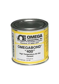 Omega Ob-400 Air Set Cement, 8Oz, Tan/grey