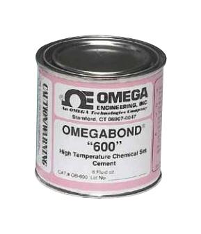 Omega Ob-600 Chemical Set Cement, 8Oz, Off White