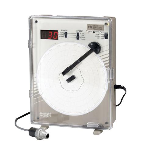 Omega Ct87P-230 Circular Chart Recorder, Led Display