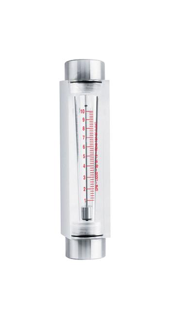 Omega Fl7219 Flowmeter, 4Cfm, 100Psi, 1/4 Fnpt