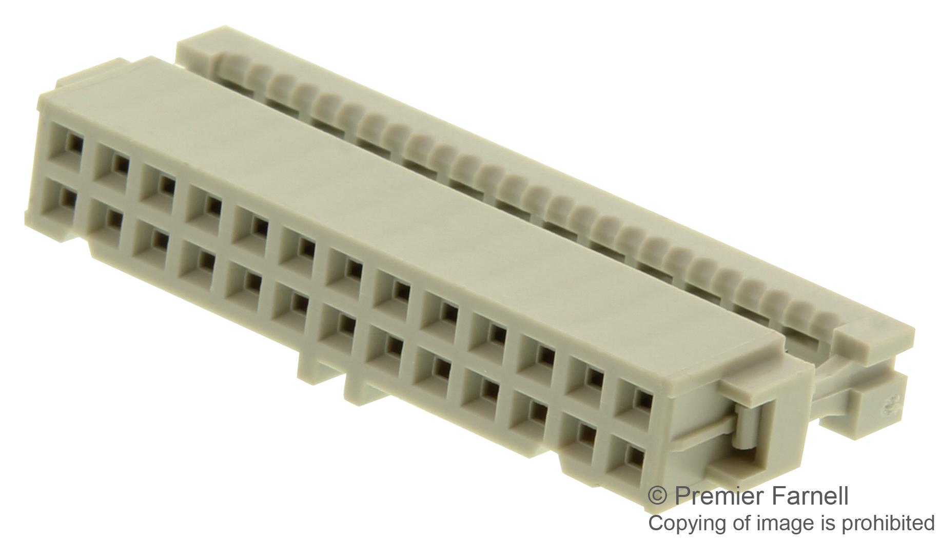 Amp - Te Connectivity 2-215882-6 Socket, Idc, Class 1, 26Way