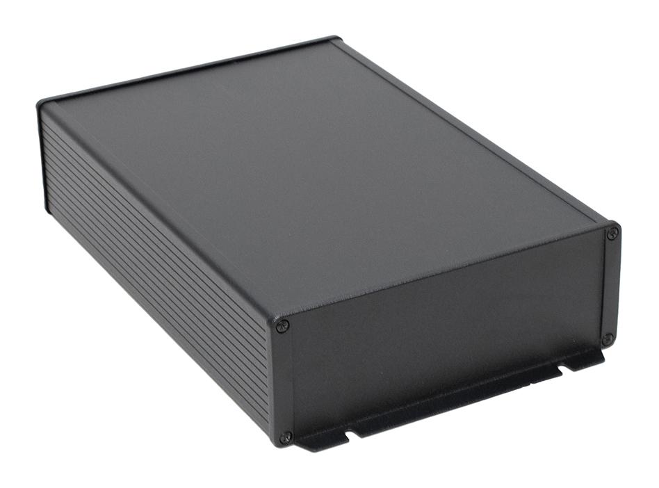 Hammond 1457U2802Ebk Enclosure, Emi/rfi Box, Alum, Black